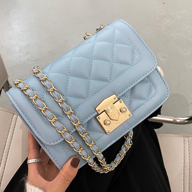 Shoulder Fashion Small Diamond Lattice Bags for Women 2021 High Quality Pu Leather Ladies Crossbody Bag Purses and Handbags Sac, Beige
Shoulder Fashion Small Diamond Lattice Bags for Women 2021 High Quality Pu Leather Ladies Crossbody Bag Purses and Handbags Sac, Beige