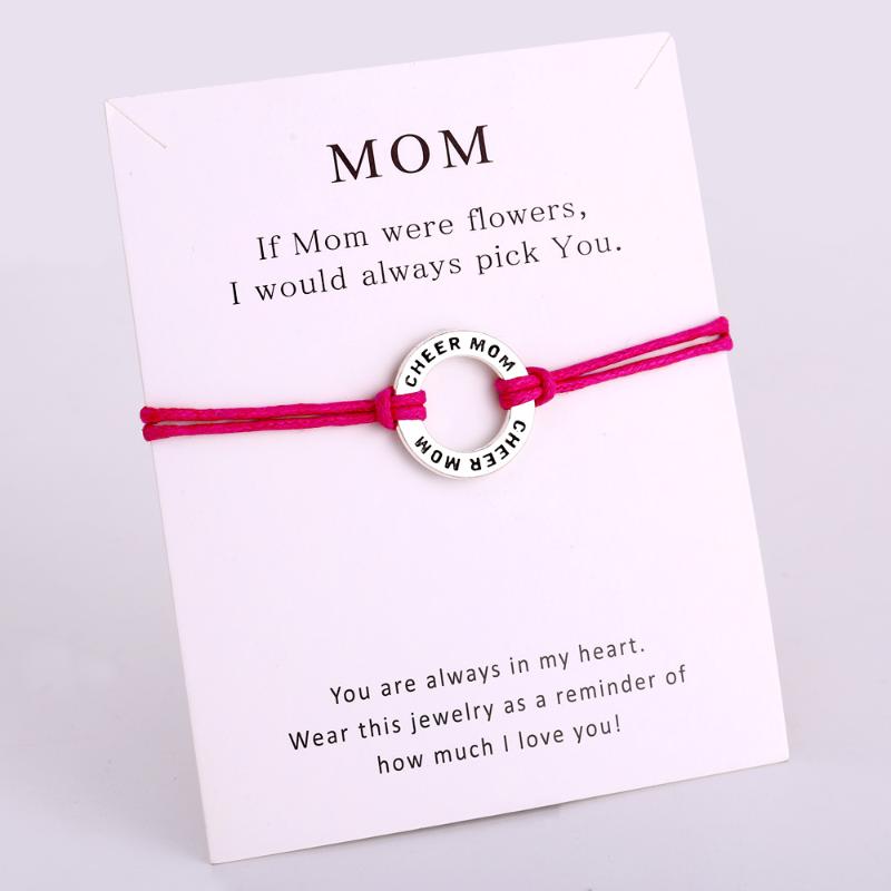 Charm Bracelets Cheer Mom Cheerleader Gymnastics Gymnastic Chain Jewelry Women Girl Boy Unisex Friendship Gift Drop
Charm Bracelets Cheer Mom Cheerleader Gymnastics Gymnastic Chain Jewelry Women Girl Boy Unisex Friendship Gift Drop
