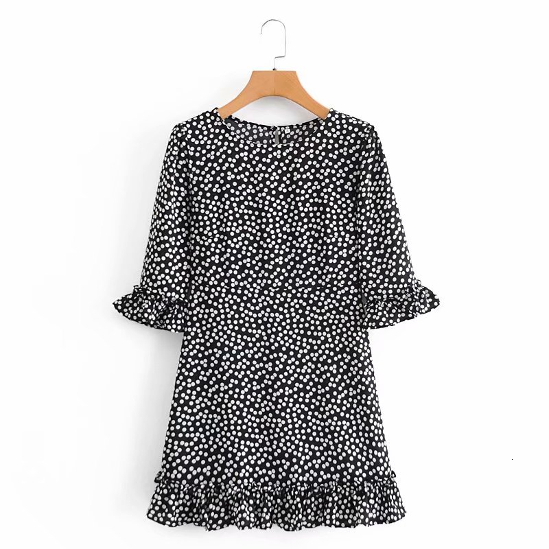 New Streetwear Women Polka Dot Es 2021 Fashion Ladies Waist-controlled A-line Vestidos Vintage Female Chic Ruffles Dn4l, Black
New Streetwear Women Polka Dot Es 2021 Fashion Ladies Waist-controlled A-line Vestidos Vintage Female Chic Ruffles Dn4l, Black