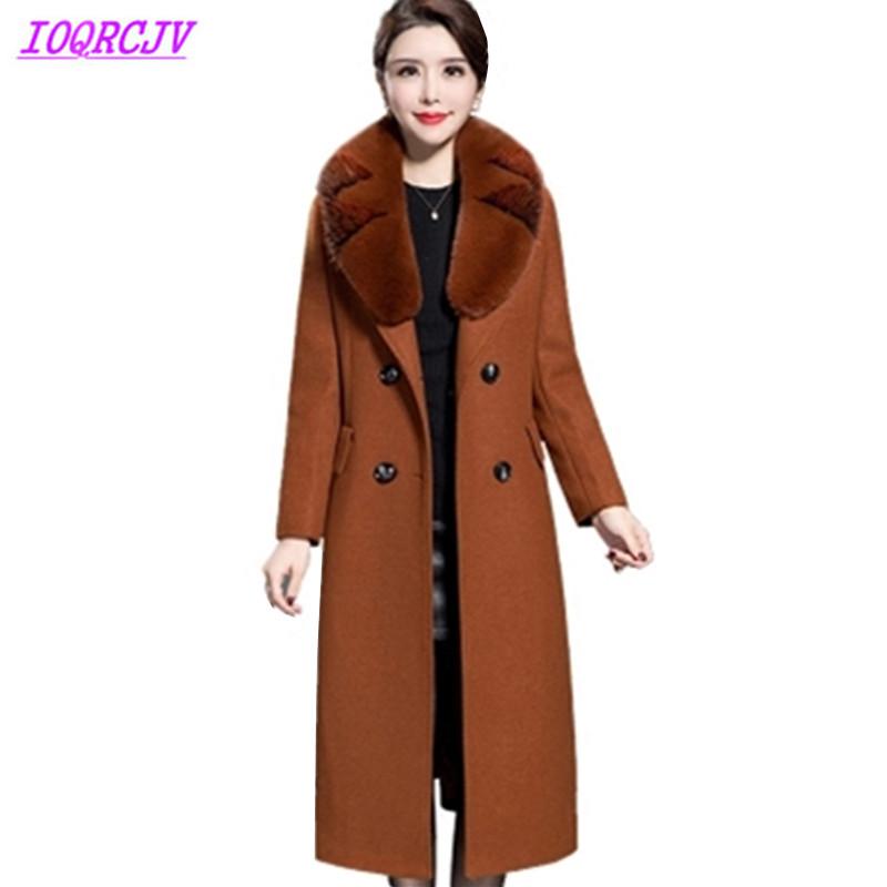 New Autumn Winter Women Woolen Coats Plus size Slim Woolen cloth Outerwear Middle aged Female Fur collar Coats IOQRCJV018, Purple
New Autumn Winter Women Woolen Coats Plus size Slim Woolen cloth Outerwear Middle aged Female Fur collar Coats IOQRCJV018, Purple