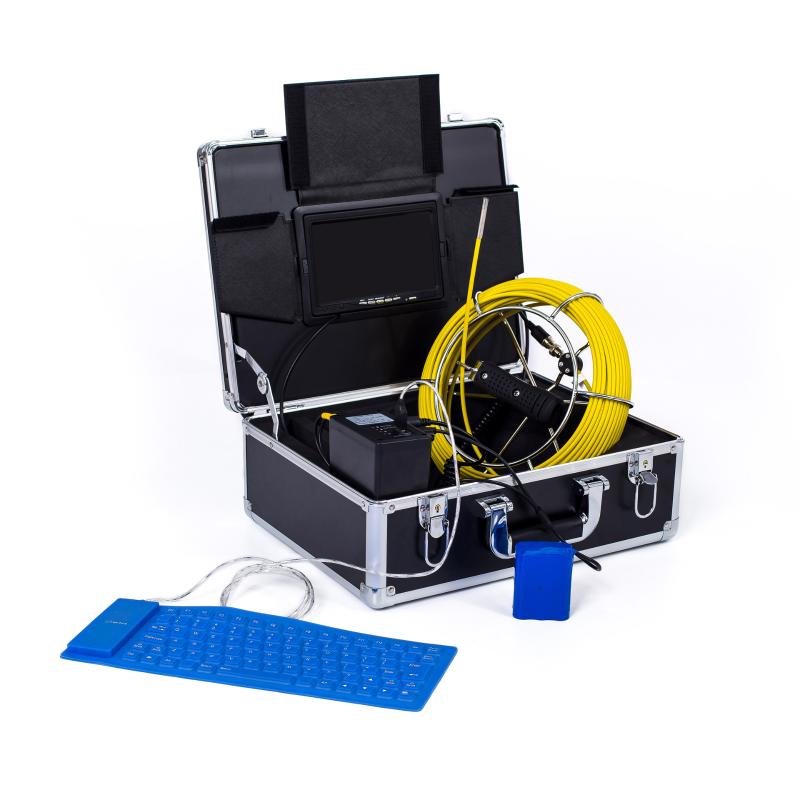 6.5mm Keyboard Text Writer Pipe Drain Sewer Waterproof Inspection Camera Video Endoscope Borescope 7'LCD
6.5mm Keyboard Text Writer Pipe Drain Sewer Waterproof Inspection Camera Video Endoscope Borescope 7'LCD