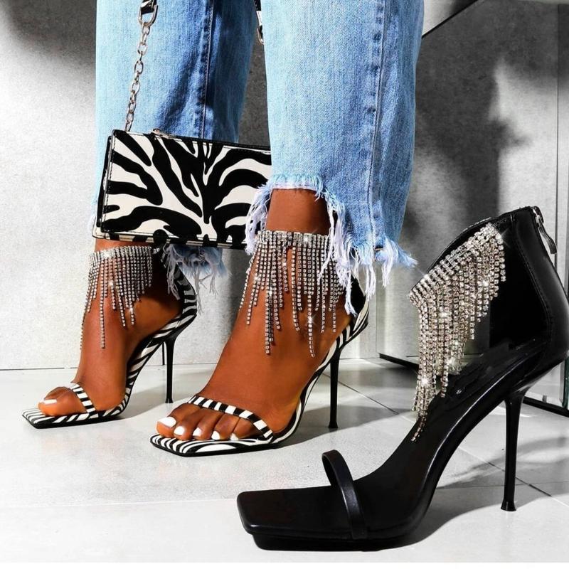 Sorphio The Large Size 42 Brand New Ladies Sandals Soild Zipper Crystal Pumps Women High Heel Party Fashion Rome Shoes Woman, Black
Sorphio The Large Size 42 Brand New Ladies Sandals Soild Zipper Crystal Pumps Women High Heel Party Fashion Rome Shoes Woman, Black