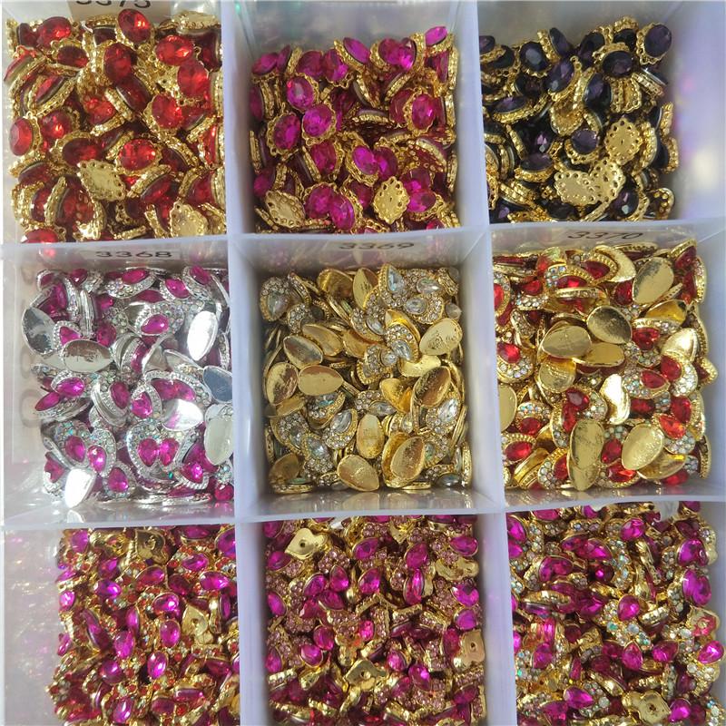 10pcs/bag Round/Waterdrop Crystal Nail Rhinestones For Nails Art Decor Gold Base Flatback Strass Gem Charms Nail Jewelry 3361-80
10pcs/bag Round/Waterdrop Crystal Nail Rhinestones For Nails Art Decor Gold Base Flatback Strass Gem Charms Nail Jewelry 3361-80