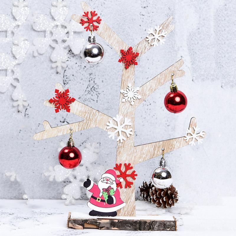 36.5*28cm Christmas Decorations Wooden Tree with Ball Office Cashier Desktop Decoration Props New Year Gifts 1set1
36.5*28cm Christmas Decorations Wooden Tree with Ball Office Cashier Desktop Decoration Props New Year Gifts 1set1
