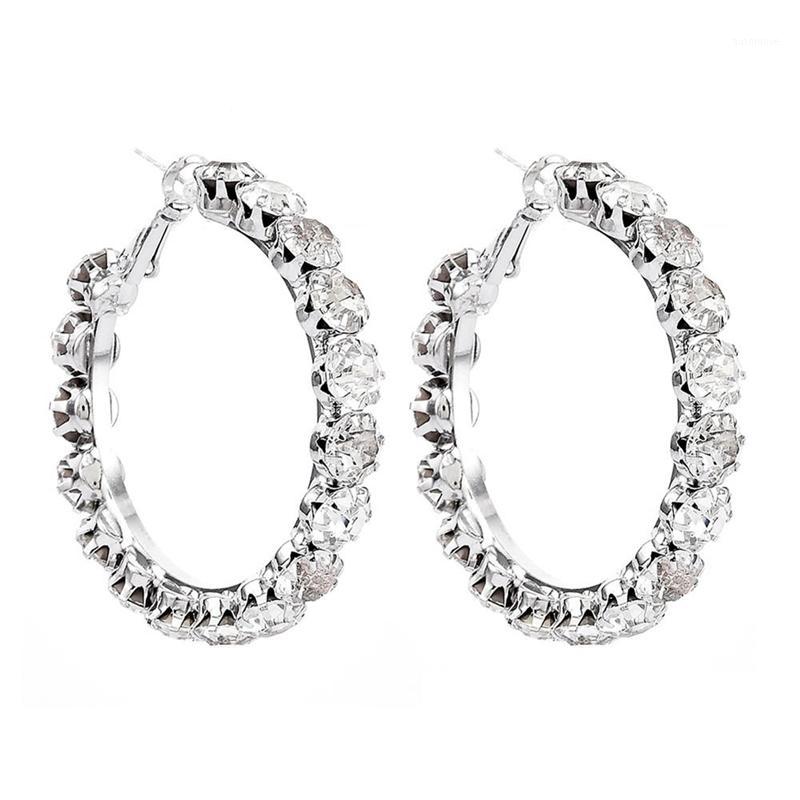 Women Zircon Hoop Earrings Silver Color Irregular Shiny Crystal Cubic Zircons Elegant Female Earring1
Women Zircon Hoop Earrings Silver Color Irregular Shiny Crystal Cubic Zircons Elegant Female Earring1