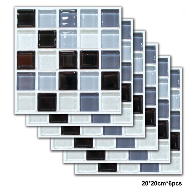 6Pcs/set Mosaic plane Sticker Black Gray PVC Self-adhesive Bathroom Kitchen Tiles Waterproof Wall Stair Tile Stickers Decoration1
6Pcs/set Mosaic plane Sticker Black Gray PVC Self-adhesive Bathroom Kitchen Tiles Waterproof Wall Stair Tile Stickers Decoration1
