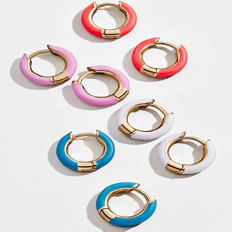 Fahshion Round Gold color Small Stud Earring for Women Brincos Colorful CZ Copper Earring Bridal Party Statement Jewelry1
Fahshion Round Gold color Small Stud Earring for Women Brincos Colorful CZ Copper Earring Bridal Party Statement Jewelry1