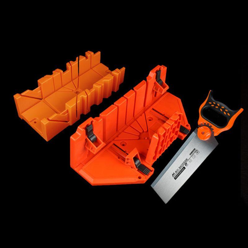 12/14" Adjustable Wood Miter Box Saw Cutting Grip Back Saw 0/22.5/45/90 Degrees
12/14" Adjustable Wood Miter Box Saw Cutting Grip Back Saw 0/22.5/45/90 Degrees