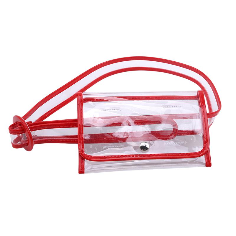 Clear Fashion Beach Belt Fanny Packs Female Summer New 2020 PVC Waist Bags Women Ladies Girls Transparent Jelly Chest Handbags