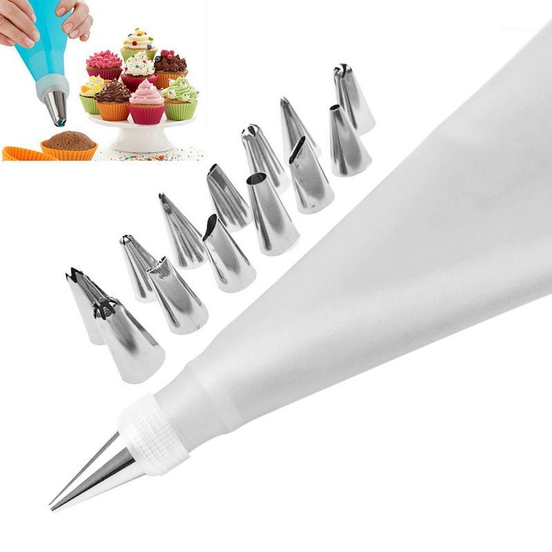 Unibird Silicone Pastry Bag with Icing Piping Nozzles Kitchen Baking Cake Decorating Tool with Converter Tip Bakeware71
Unibird Silicone Pastry Bag with Icing Piping Nozzles Kitchen Baking Cake Decorating Tool with Converter Tip Bakeware71