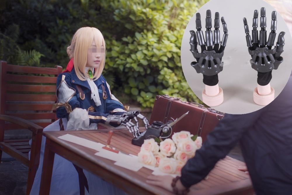 New Anime Violet Evergarden Cosplay Movable ABS Plastic Machine Hand Auto Memories Doll figure Hand Halloween Cosplay Props
New Anime Violet Evergarden Cosplay Movable ABS Plastic Machine Hand Auto Memories Doll figure Hand Halloween Cosplay Props