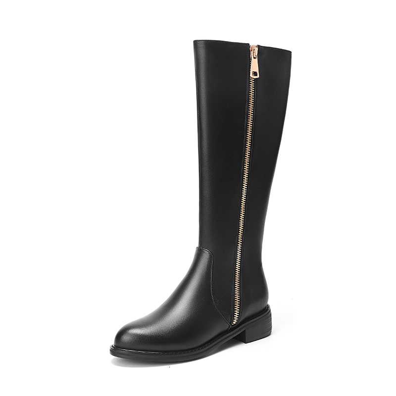 2021 New 100% Cow Leather Women's Knee High Boots Winter Women Zippers Decotaion Thick Med Heels Party Working Shoes Woman D9tp, Black
2021 New 100% Cow Leather Women's Knee High Boots Winter Women Zippers Decotaion Thick Med Heels Party Working Shoes Woman D9tp, Black