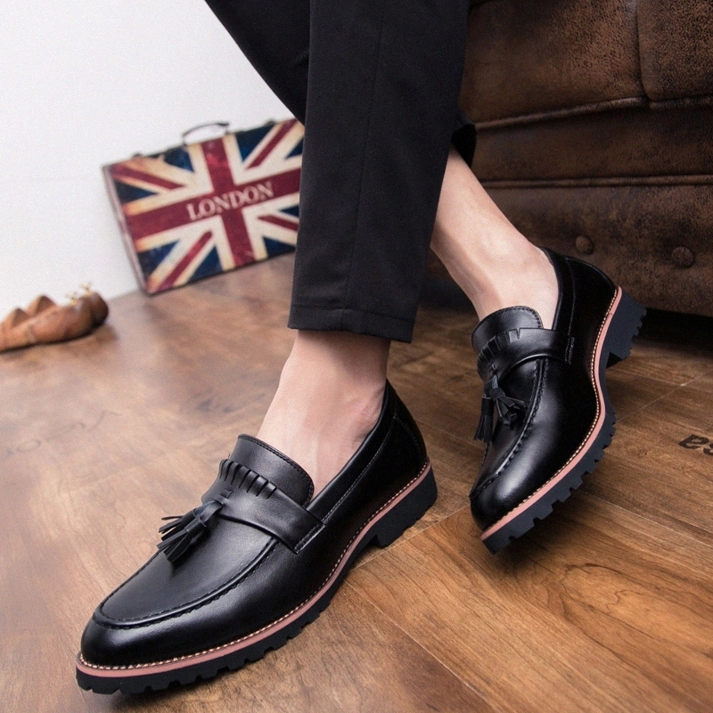 Leather Men Shoes Spring autumn Fashion tassel Men Loafers Flats New High Quality Casual Shoes For Men party Driving Shoes #if1S
Leather Men Shoes Spring autumn Fashion tassel Men Loafers Flats New High Quality Casual Shoes For Men party Driving Shoes #if1S
