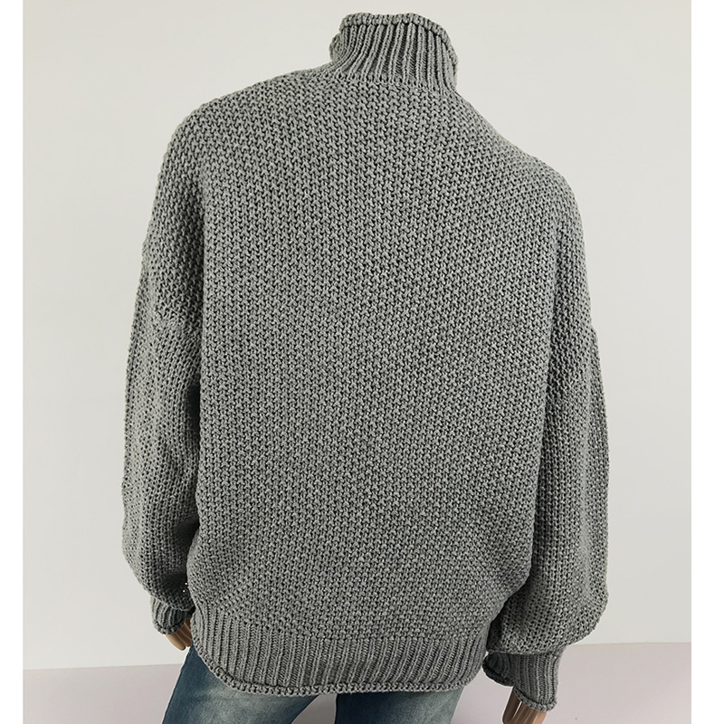 VITIANA Knitted Sweaters in Autumn and Winter of Women Casual Knit Sweater Female Long Sleeve Pullover Loose Tops 201221