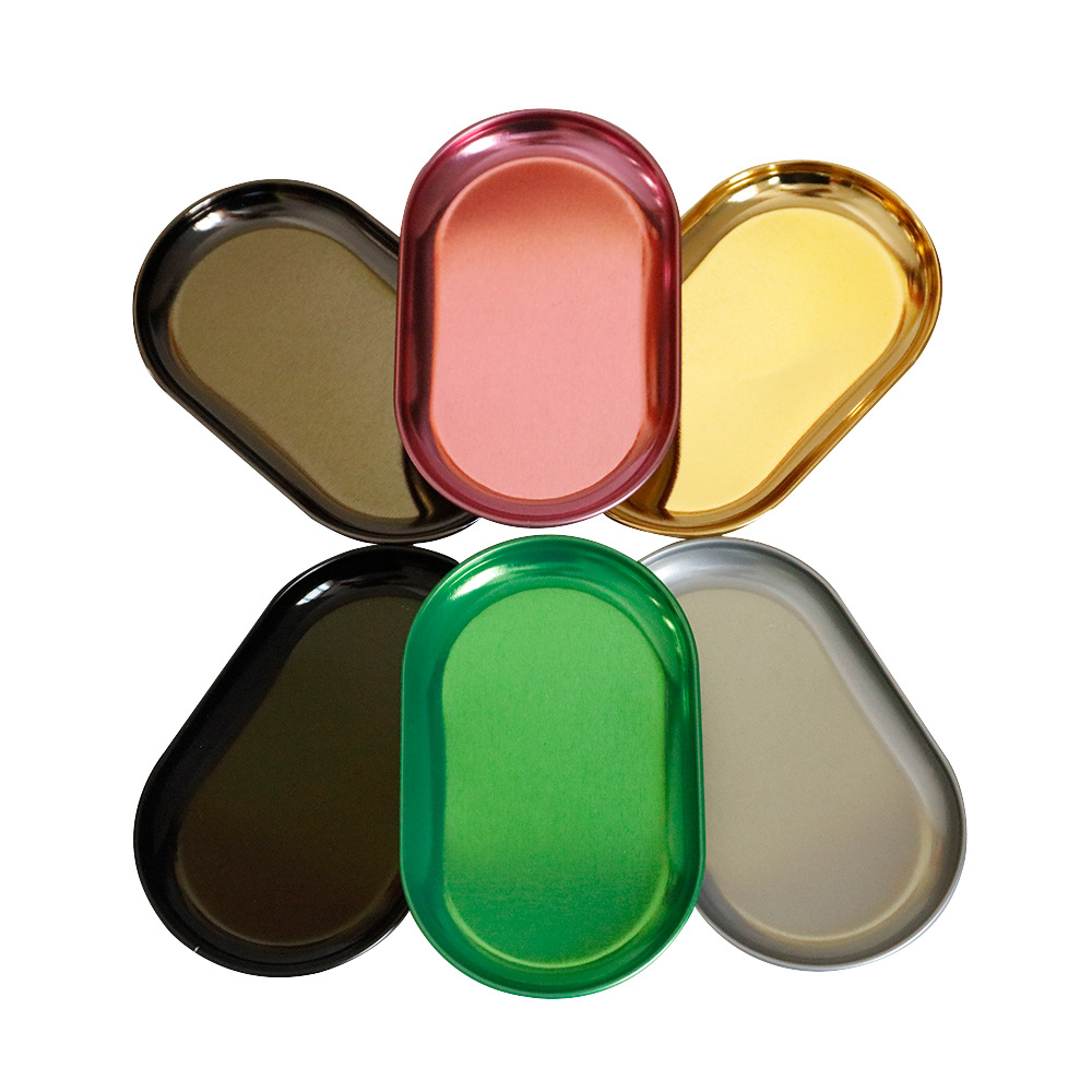 Colorful Square Portable Metal Cigarette Trays Mini Preroll Scroll Rolling Holder Dry Herb Tobacco Grinder Plate 130mm Smoking Accessories
Colorful Square Portable Metal Cigarette Trays Mini Preroll Scroll Rolling Holder Dry Herb Tobacco Grinder Plate 130mm Smoking Accessories