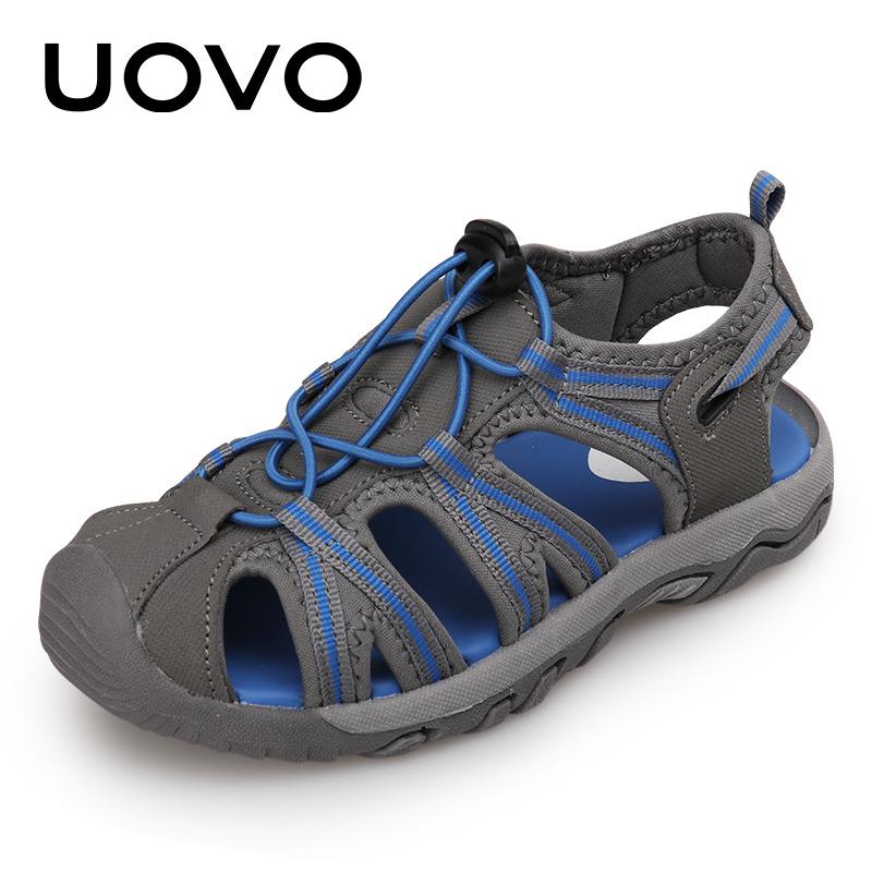 Uovo Brand Kids Classical Sandals Mixed Color Soft Slip-resistant Casual Flats Summer Sandalias Size 25-32 Boys Beach Shoes, Blue
Uovo Brand Kids Classical Sandals Mixed Color Soft Slip-resistant Casual Flats Summer Sandalias Size 25-32 Boys Beach Shoes, Blue