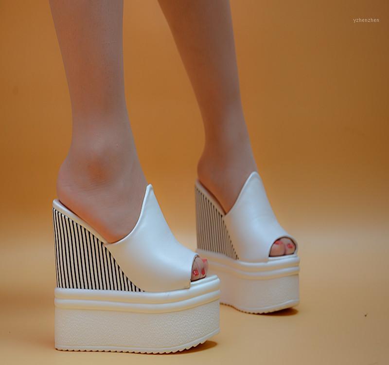 Summer new women's slippers muffin bottom increased slippers waterproof platform 14CM super high heel1, 01
Summer new women's slippers muffin bottom increased slippers waterproof platform 14CM super high heel1, 01