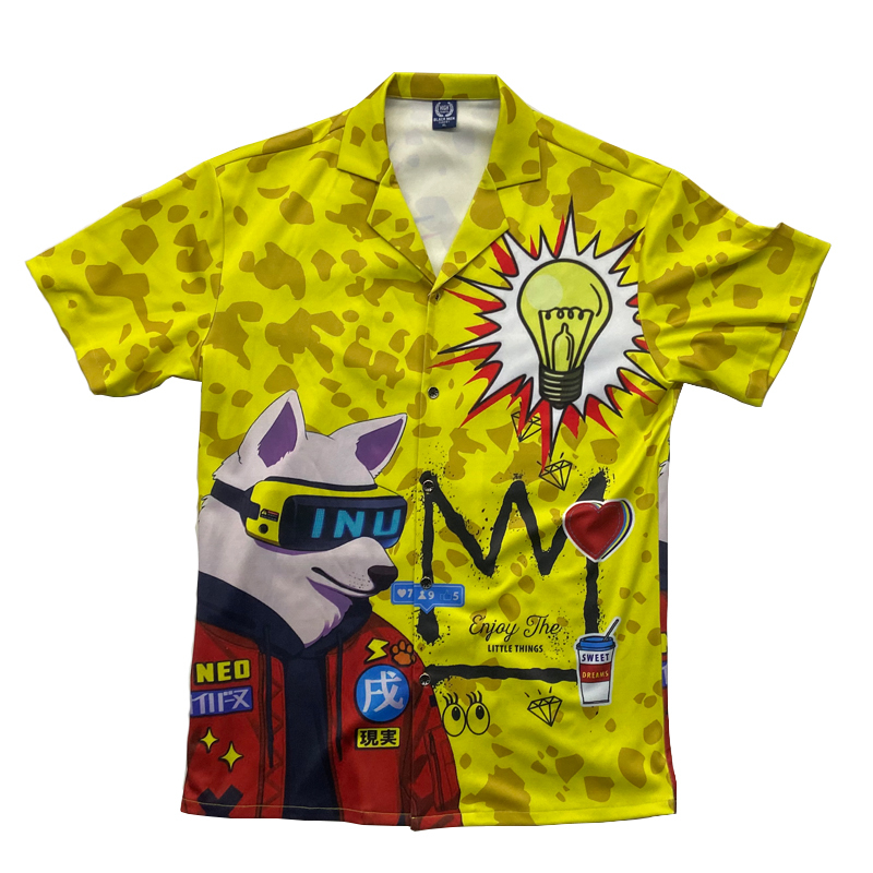 2020 Shirt Casual Male New Beach Printed Sport Top Short Sleeve Streetwear Hip Hop Blouse Fashion Gymnasium Sportwear, Yellow
2020 Shirt Casual Male New Beach Printed Sport Top Short Sleeve Streetwear Hip Hop Blouse Fashion Gymnasium Sportwear, Yellow