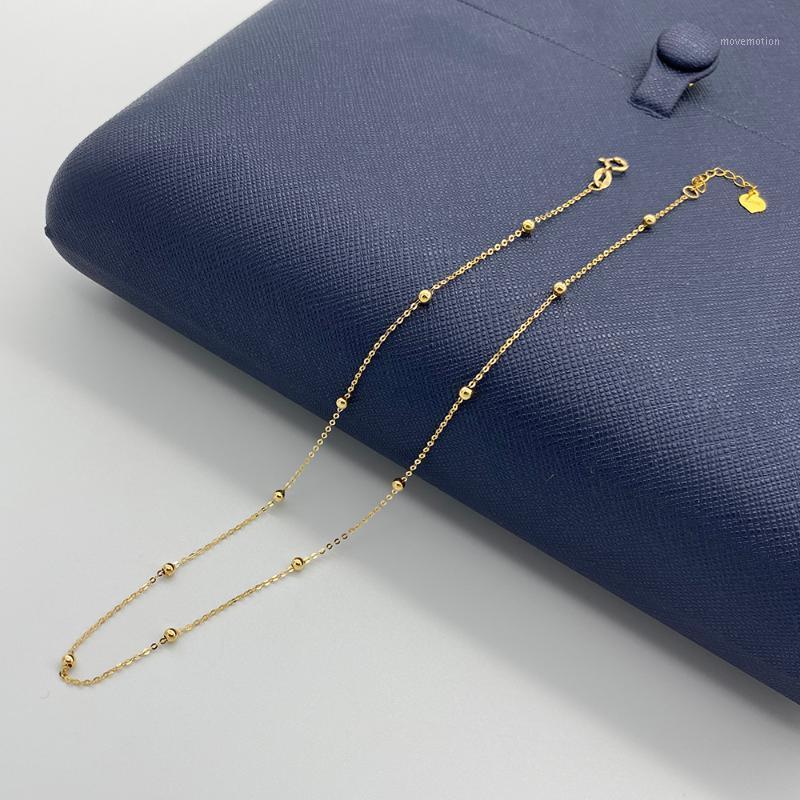 Sinya Classical Au750 gold beads Star family design 18k gold necklace choker for women ladies Mom girls best gift New arrival1
Sinya Classical Au750 gold beads Star family design 18k gold necklace choker for women ladies Mom girls best gift New arrival1
