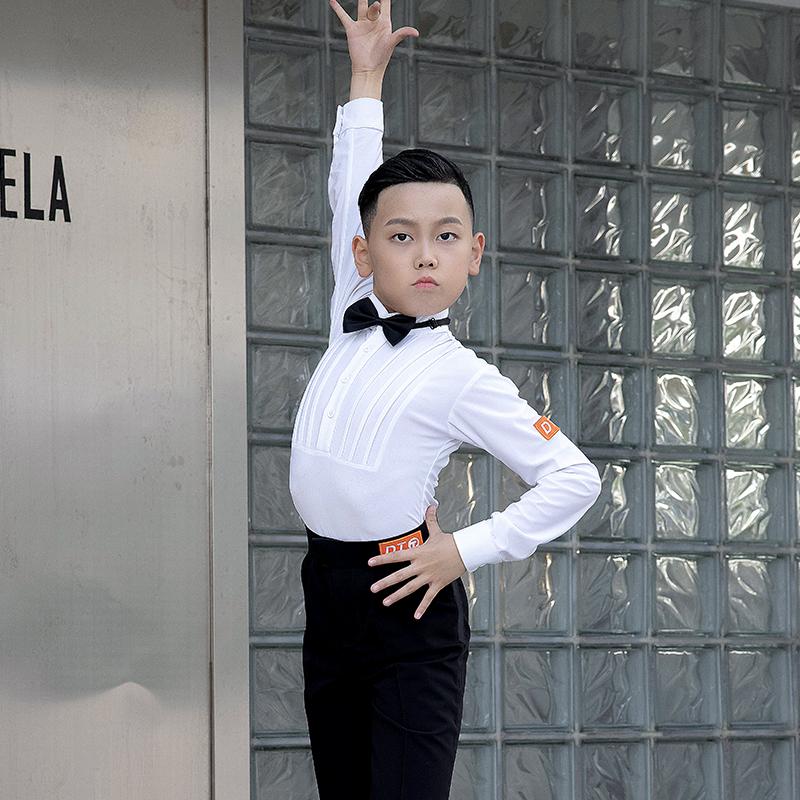 Latina Dance Tops For Boys Competition Shirts Dance Outfits Stage Costume Tango Clothes Ballroom Practice Wear JL2182, Only shirt
Latina Dance Tops For Boys Competition Shirts Dance Outfits Stage Costume Tango Clothes Ballroom Practice Wear JL2182, Only shirt