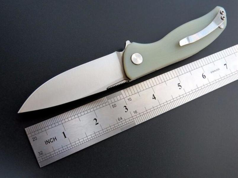 4 Colors Shigov F3 Flipper Pocket Folding Knife 9CR13MOV Blade G10 Handle Tactical Camping Hunting EDC Survival Tool Xmas Gift Knives EF