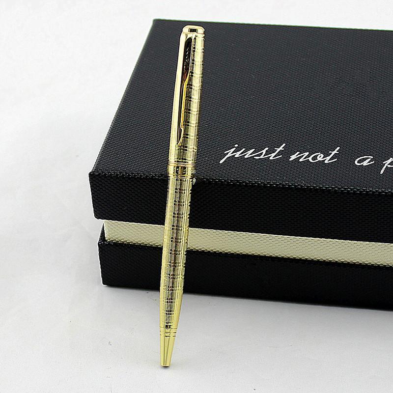 Business Office Metal Ballpoint Pen High-end Gold 0.7mm blue Ink Business Signature Pens Writing Stationery1
Business Office Metal Ballpoint Pen High-end Gold 0.7mm blue Ink Business Signature Pens Writing Stationery1