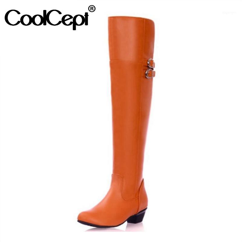CoolCept Plus Size 30-47 Women Over The Knee Boots Metal Buckle Fur Winter Women's Shoes Fashion Classic Office Ladies Boots1, Black
CoolCept Plus Size 30-47 Women Over The Knee Boots Metal Buckle Fur Winter Women's Shoes Fashion Classic Office Ladies Boots1, Black