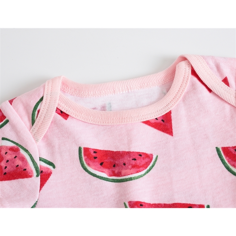 born Baby Girl Clothes Short Sleeve /set Cotton Clothes Set body baby Jumpsuit Born Baby Boy Clothing LJ201221