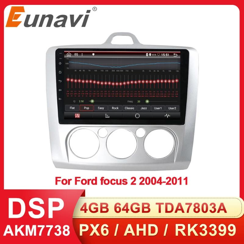 Eunavi 2 Din Android Car Radio Multimedia Player GPS For focus 2 3 3 2004-2011 hatchback 2din Audio 9'' Headunit DSP car dvd
Eunavi 2 Din Android Car Radio Multimedia Player GPS For focus 2 3 3 2004-2011 hatchback 2din Audio 9'' Headunit DSP car dvd