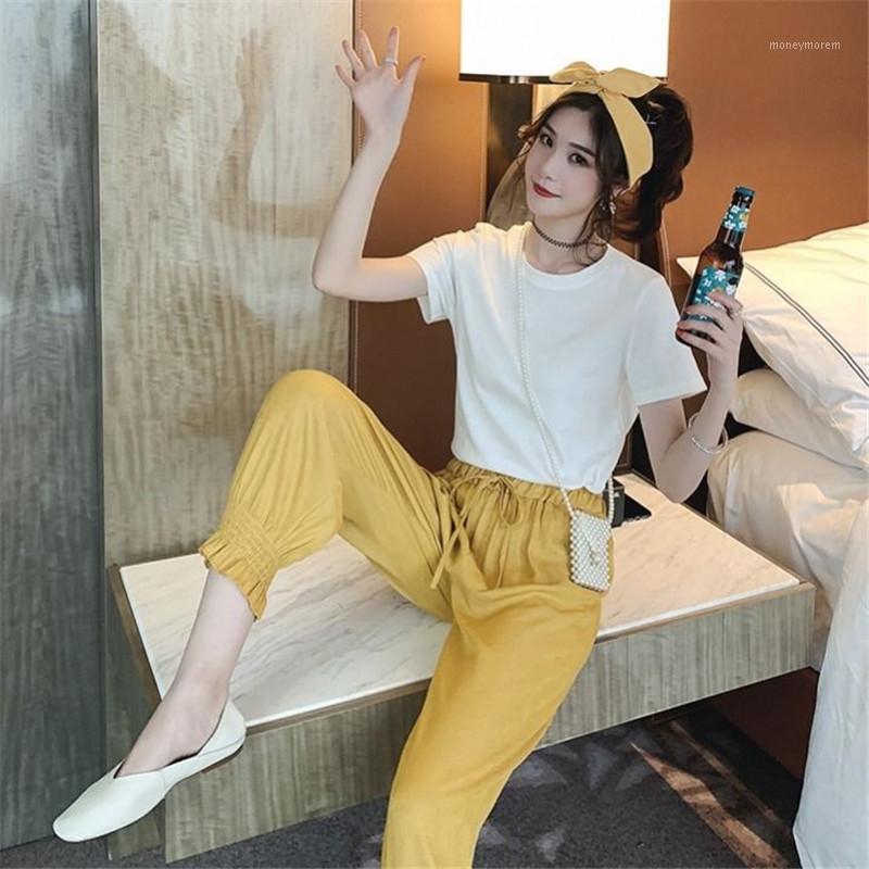 Womens Spring Summer Harajuku Pants Cotton Linen Solid Black Elastic waist Candy Colors pencil Harem Trousers for Female ladys1, Beige
Womens Spring Summer Harajuku Pants Cotton Linen Solid Black Elastic waist Candy Colors pencil Harem Trousers for Female ladys1, Beige
