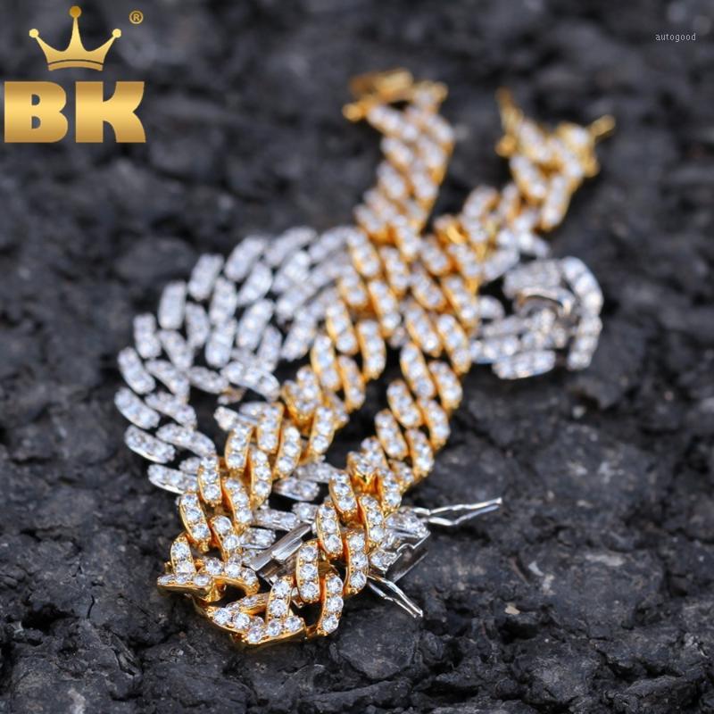 Chains THE BLING KING 9mm Micro Pave Iced CZ Cuban Link Necklaces Gold Color Jewelry Fashion Hiphop For Men1
Chains THE BLING KING 9mm Micro Pave Iced CZ Cuban Link Necklaces Gold Color Jewelry Fashion Hiphop For Men1