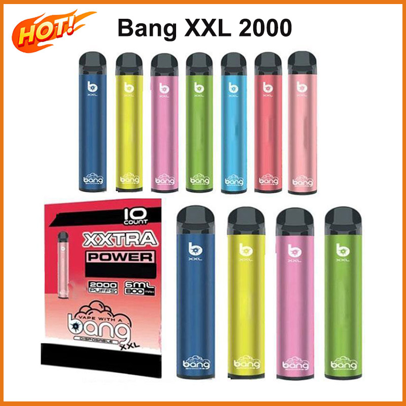 20+ Bang Disposable Kit Puffs XXL Bang Pod Device Hits 800mah Ship 2000 2000 Vape Vape Battery Ready Starter to Nqpnb
20+ Bang Disposable Kit Puffs XXL Bang Pod Device Hits 800mah Ship 2000 2000 Vape Vape Battery Ready Starter to Nqpnb