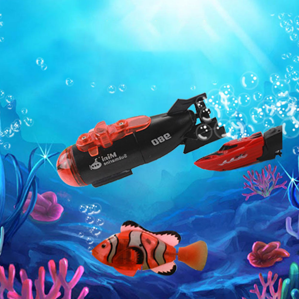 RC Mini Submarine Remote Control Water Toy Diving Toy For Kids Fish Bowl Toys Fish Tank Decor Simulation Model Kids Toy Gift, Black
RC Mini Submarine Remote Control Water Toy Diving Toy For Kids Fish Bowl Toys Fish Tank Decor Simulation Model Kids Toy Gift, Black