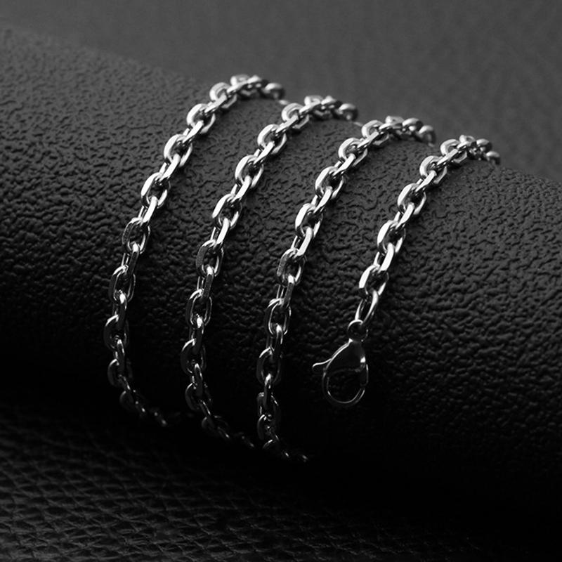 Wholesale 3.5mm O Type Batch Angle Chain Necklace 2020 New Jewelry For Women Fashion 60cm Sainless Steel Collar Punk Accessories
Wholesale 3.5mm O Type Batch Angle Chain Necklace 2020 New Jewelry For Women Fashion 60cm Sainless Steel Collar Punk Accessories