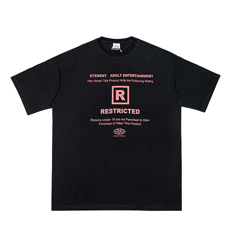 22ss Summer Europe Paris Adult Entertainment Restricted T shirts Fashion Mens Short Sleeve Embroidery Tshirt Women Clothes Casual Cotton Tee, White tee
22ss Summer Europe Paris Adult Entertainment Restricted T shirts Fashion Mens Short Sleeve Embroidery Tshirt Women Clothes Casual Cotton Tee, White tee