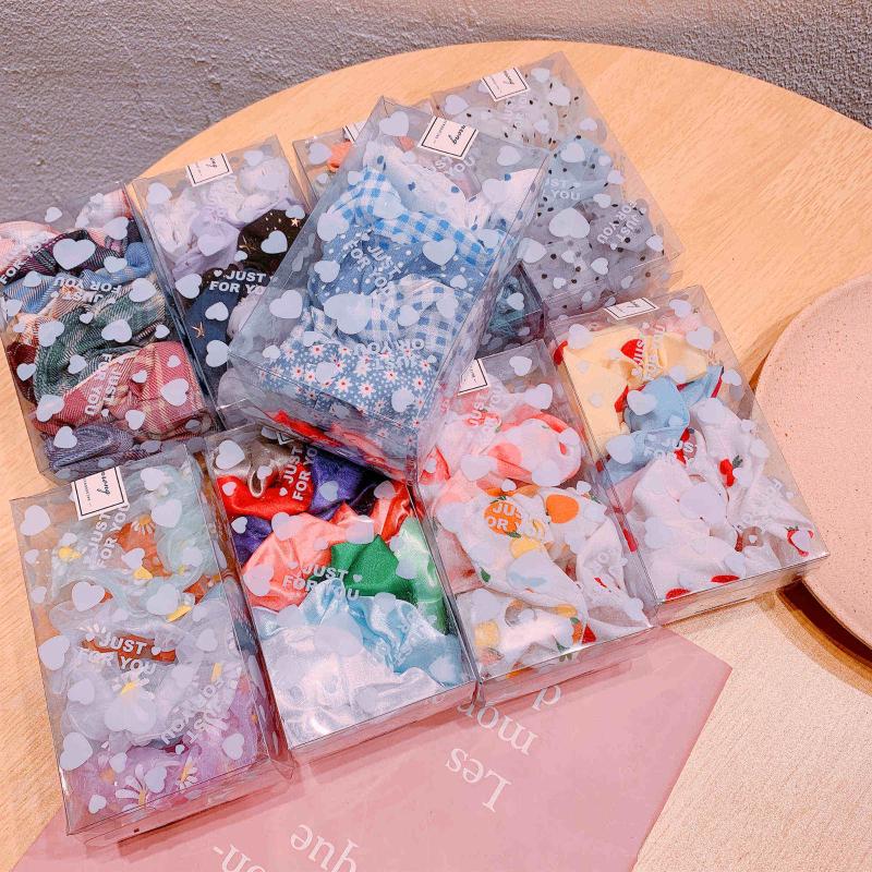 5/8 Pack Printing Elastic Hair Bands For Women Hair Accessories Set Fashion Ponytail Holder Headdress Ring Scrunchie
5/8 Pack Printing Elastic Hair Bands For Women Hair Accessories Set Fashion Ponytail Holder Headdress Ring Scrunchie
