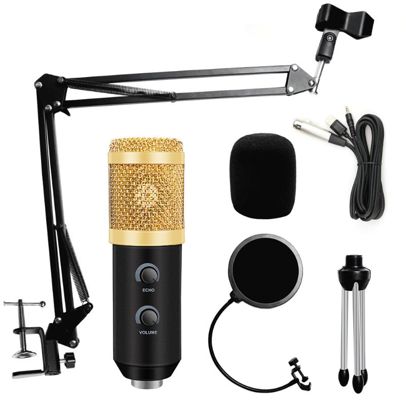 bm 800 Condenser Microphone for PC Computer Streams Recording USB Microphone karaoke studio microfono with stand , filter
bm 800 Condenser Microphone for PC Computer Streams Recording USB Microphone karaoke studio microfono with stand , filter