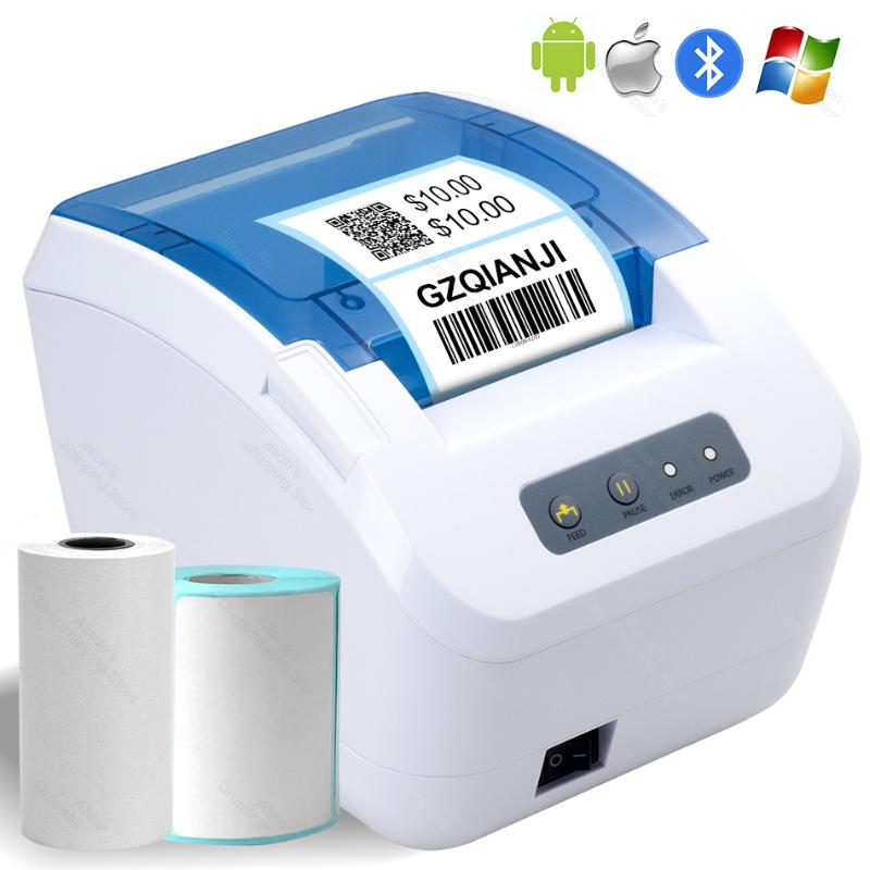 

Thermal Label Printer Sticker Paper pritner 80mm 3 inch 1D 2D Barcode USB Wifi Bluetooth Printer For PC Mac Android Phone