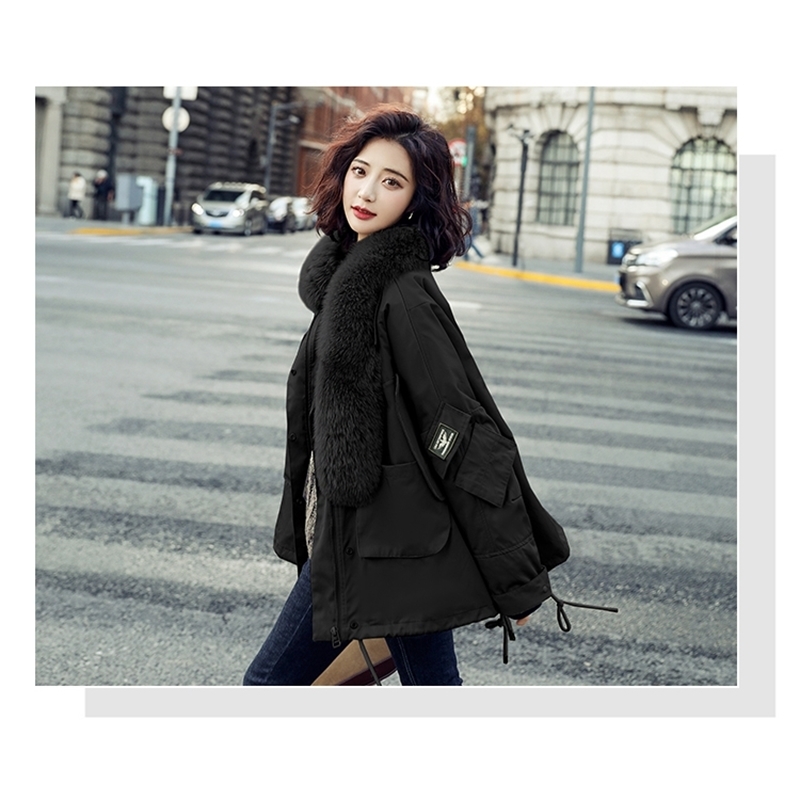 Winter Jacket For Women Coat Fashion Female Cotton Coat Jacket Women Parkas Casual Jackets Parka Wadded 201019