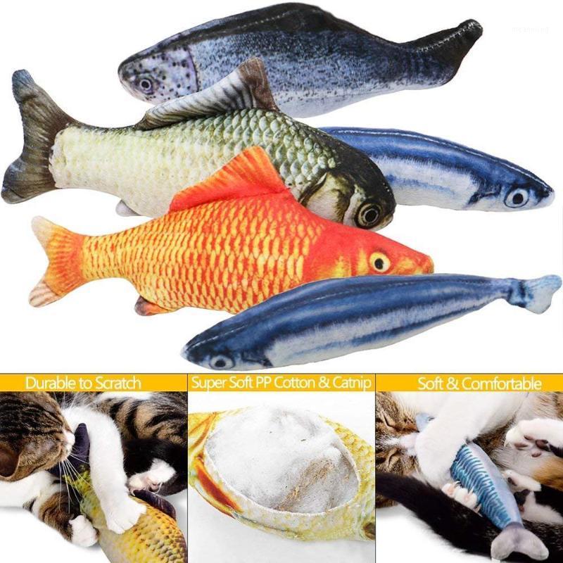 Plush Creative 3D Printed Fish Shape pet Cat Toys Interactive Catnip Fish Stuffed toys for cats Simulation Playing Pet Toy1
Plush Creative 3D Printed Fish Shape pet Cat Toys Interactive Catnip Fish Stuffed toys for cats Simulation Playing Pet Toy1