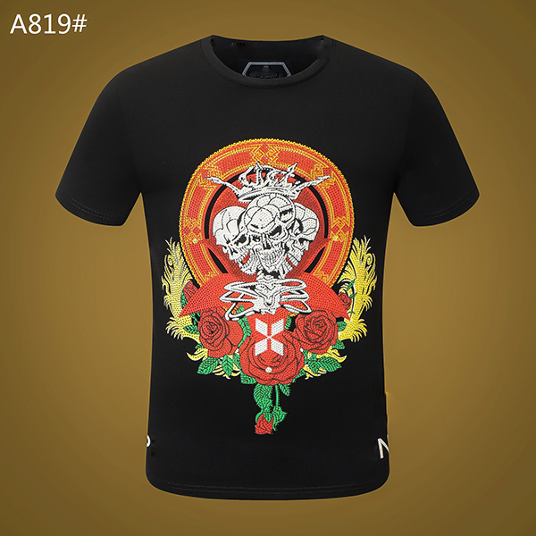 men's T-shirt cotton skull print T-shirt round neck crystal Sequins slim T-shirt men's short-sleeved fashionable slip top, Supplementary fees
men's T-shirt cotton skull print T-shirt round neck crystal Sequins slim T-shirt men's short-sleeved fashionable slip top, Supplementary fees