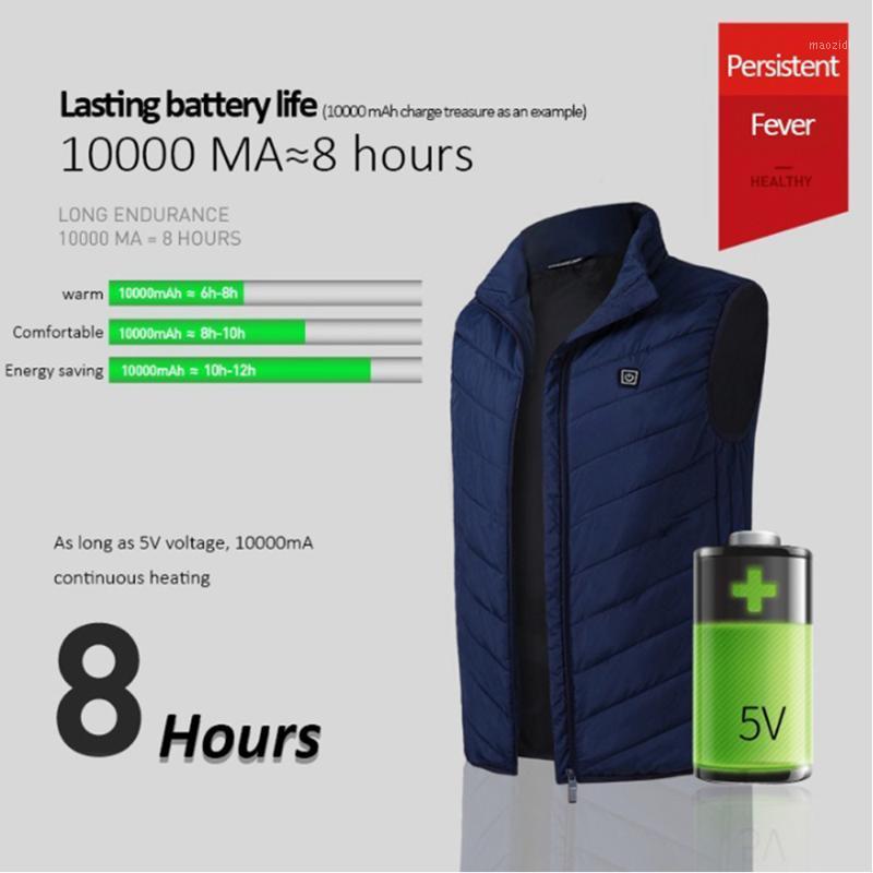 9 Areas Heated Vest Men Women Electric heated jacket Thermal Vest Jacket heating men tactical veste chauffante1, Black
9 Areas Heated Vest Men Women Electric heated jacket Thermal Vest Jacket heating men tactical veste chauffante1, Black