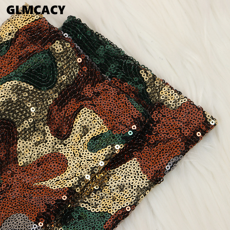 Women Camo Sequin Tracksuits Women Set Autumn Winter Outfits Long Sleeve Top+Pant Sweat Suit Velour 2 Piece Sweatsuit T200623