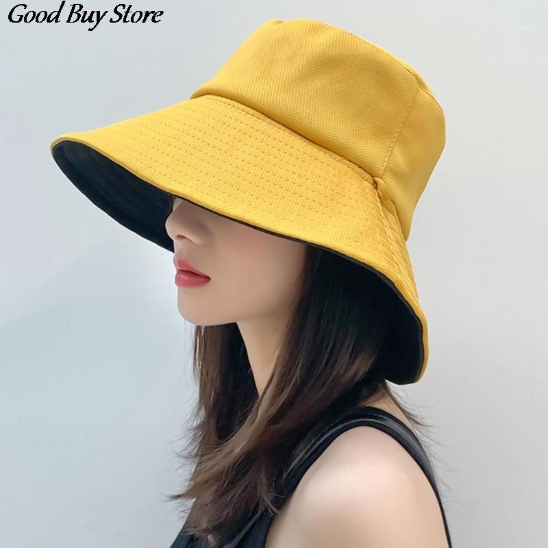 Casual Cotton Summer Sun Hat Women Beach Panama Wide Brim korean Style Bucket Hats Foldable UV Protection Floppy Caps Lady Visor1 
Casual Cotton Summer Sun Hat Women Beach Panama Wide Brim korean Style Bucket Hats Foldable UV Protection Floppy Caps Lady Visor1