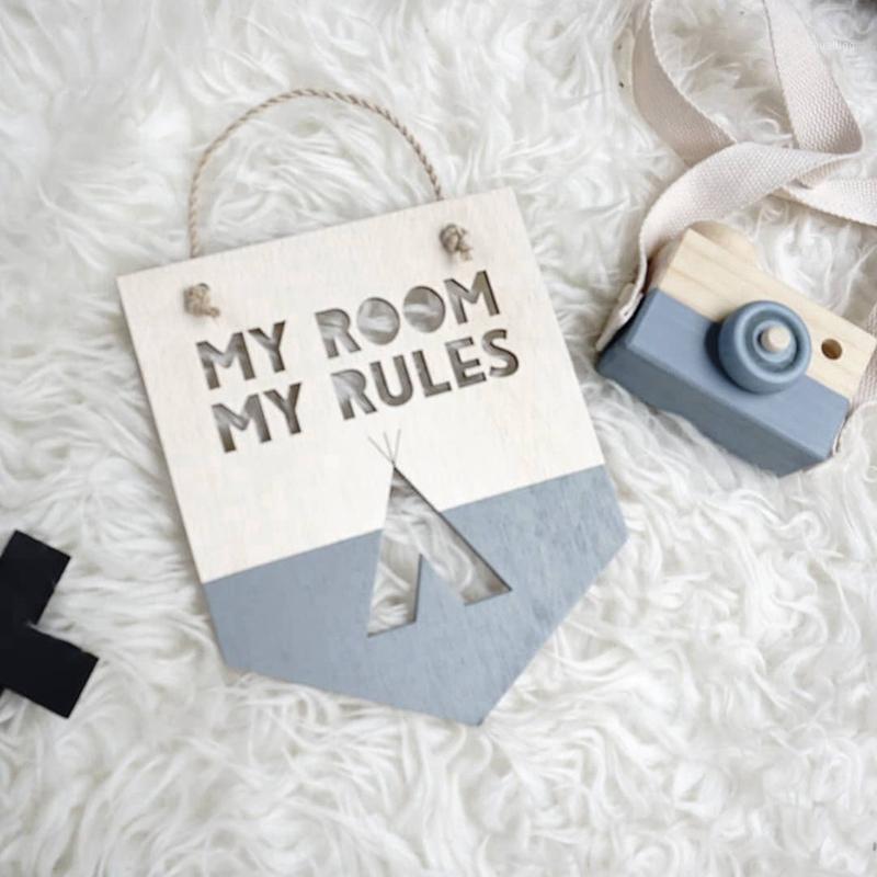 Ins Nordic Wood Chip Pendant MY ROOM MY RULES Sign Plaque Children's Room Wall Decoration Hanging Ornament Shooting Props1
Ins Nordic Wood Chip Pendant MY ROOM MY RULES Sign Plaque Children's Room Wall Decoration Hanging Ornament Shooting Props1