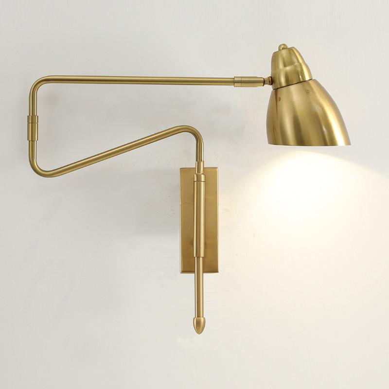 Industrial Adjustable Long-Arm retractable wall lamp Creative with switch Reading Bedside lights Fexible Folding Black Gold WF
Industrial Adjustable Long-Arm retractable wall lamp Creative with switch Reading Bedside lights Fexible Folding Black Gold WF