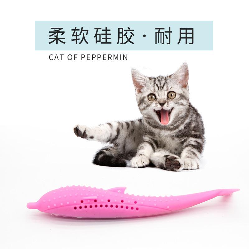 1PC Soft Silicone Mint Fish Cat Toy Catnip Pet Toy Clean Teeth Toothbrush Chew Cats Toys Chew Toys
1PC Soft Silicone Mint Fish Cat Toy Catnip Pet Toy Clean Teeth Toothbrush Chew Cats Toys Chew Toys