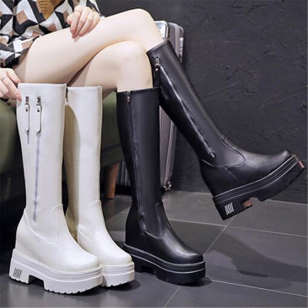 New Warm 2021 Winter Knee High Fashion Square Heel Female Boot Zip Leather Growing Black Boots HODY
New Warm 2021 Winter Knee High Fashion Square Heel Female Boot Zip Leather Growing Black Boots HODY