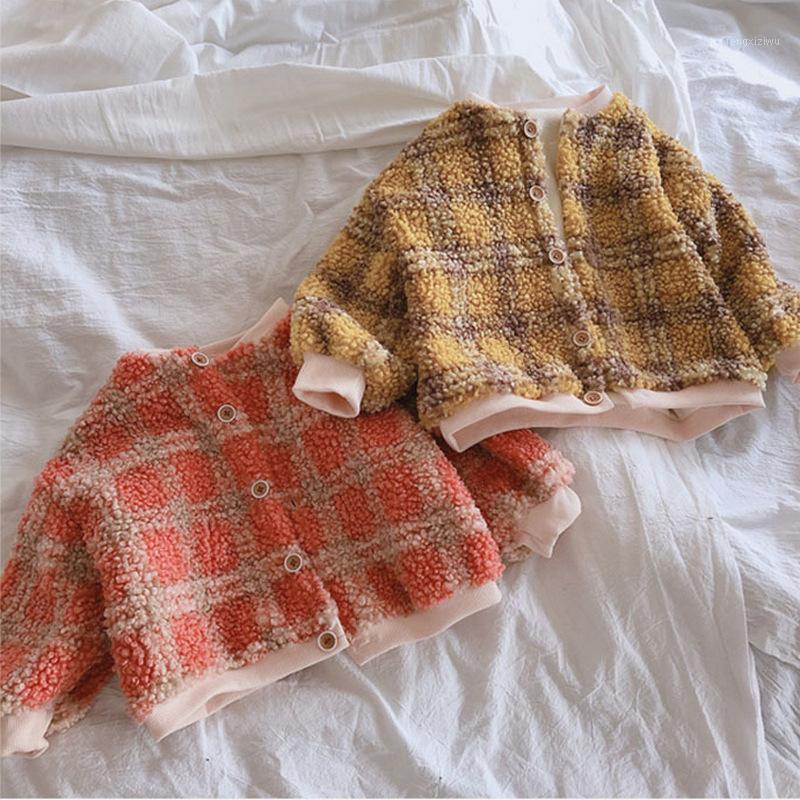 WLG girls winter coats kids yellow pink plaid velvet thick outerwewar baby fashion warm clothes 2-7 years1
WLG girls winter coats kids yellow pink plaid velvet thick outerwewar baby fashion warm clothes 2-7 years1