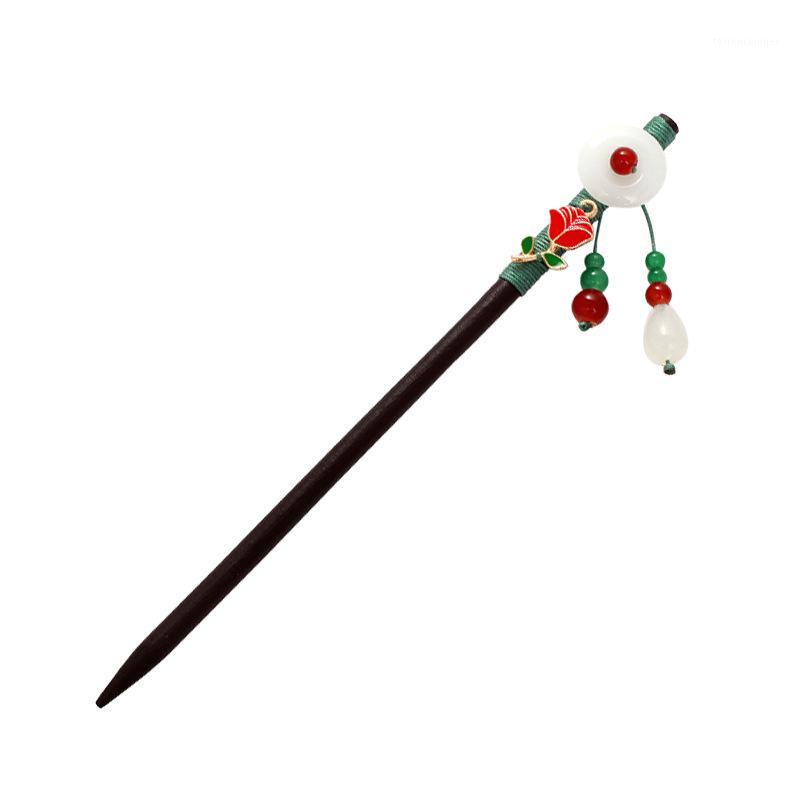 Hair Clips & Barrettes Chinese Style Stick Hairpins Gift Hand-carved Beaded Flower Wooden Bob Handmade Vintage Women Hairwear Jewelry1
Hair Clips & Barrettes Chinese Style Stick Hairpins Gift Hand-carved Beaded Flower Wooden Bob Handmade Vintage Women Hairwear Jewelry1